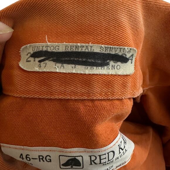 Red Kap Coveralls, Orange - Picture 8 of 11